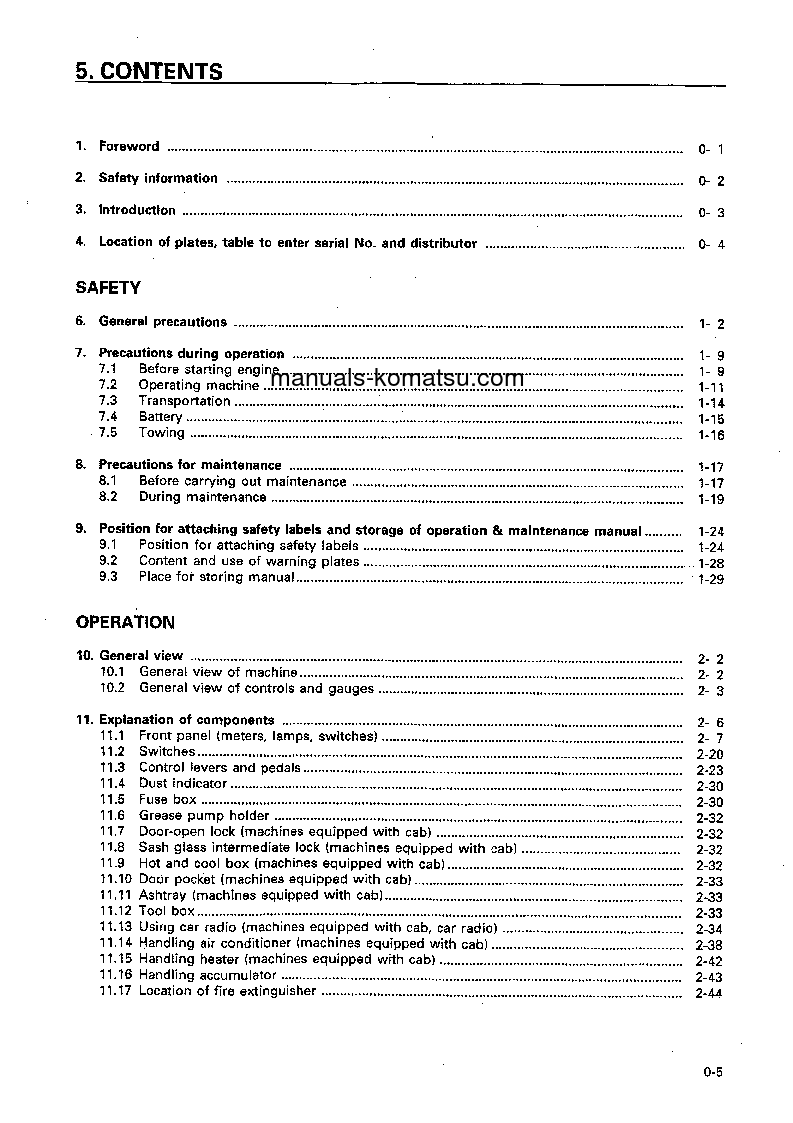 Protected: D155A-3(JPN)-FOR EU S/N 60272-UP Operation manual (English)