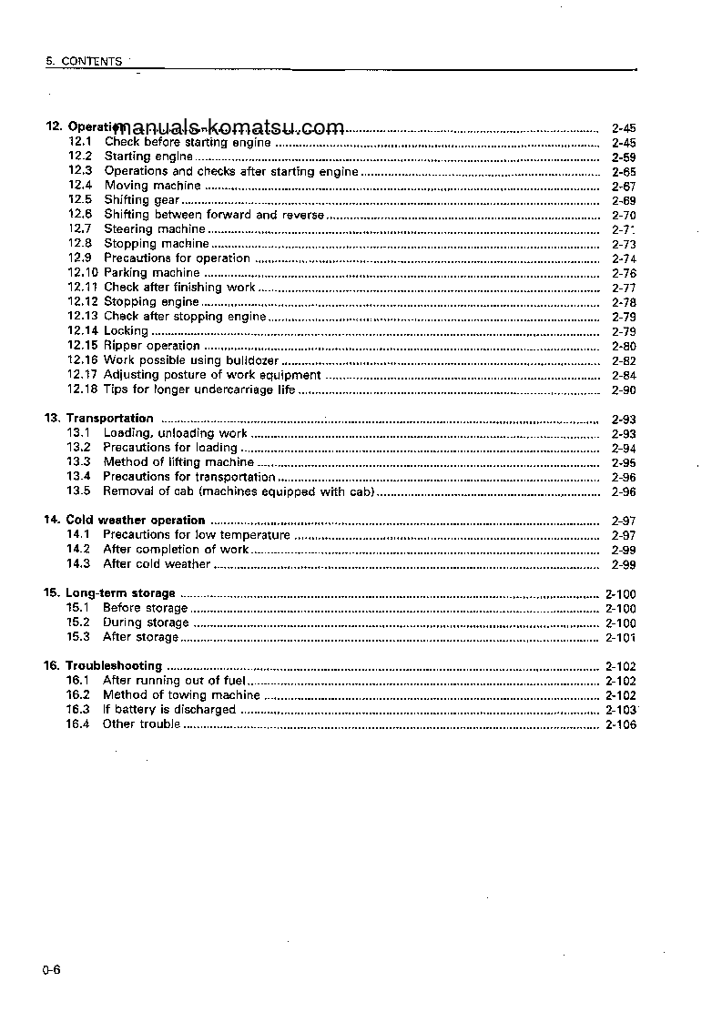 Protected: D155A-3(JPN)-FOR EU S/N 60272-UP Operation manual (English)