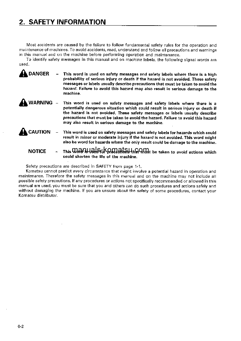 Protected: D155AX-3(JPN) S/N 60280-UP Operation manual (English)