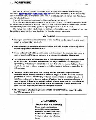 BR500JG-1(JPN) S/N 1002-UP Operation manual (English)