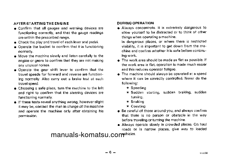 Protected: D31S-18(JPN) S/N 40001-UP Operation manual (English)