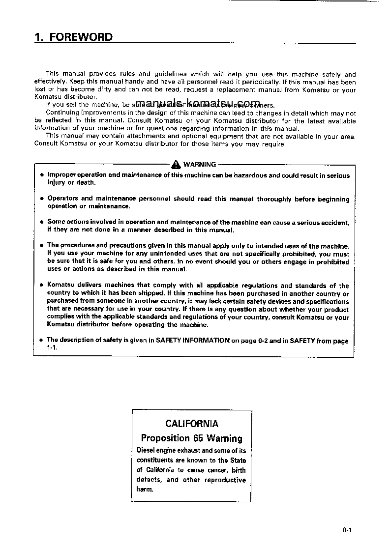 Protected: WA320-3(JPN)-CUSTOM S/N 50001-50402 Operation manual (English)
