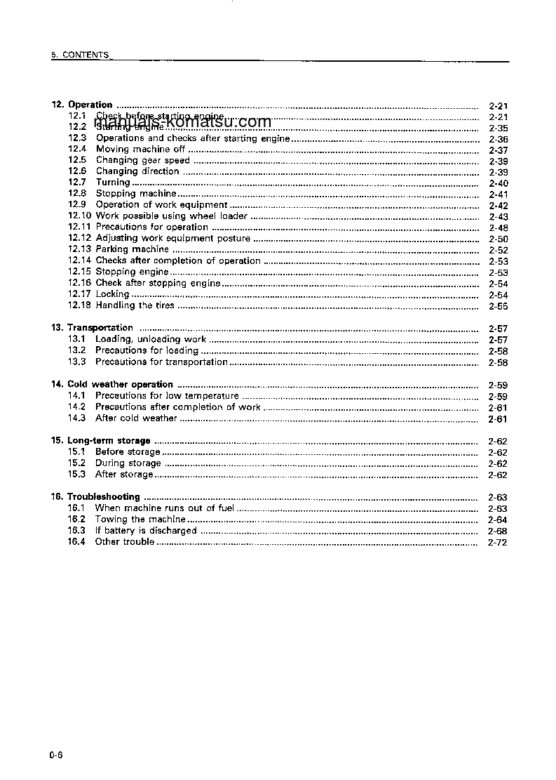 Protected: WA320-3(JPN)-CUSTOM S/N 50001-50402 Operation manual (English)
