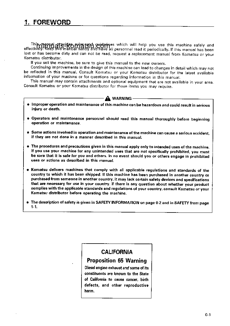 Protected: WA450-3(JPN)-LL S/N 53001-UP Operation manual (English)