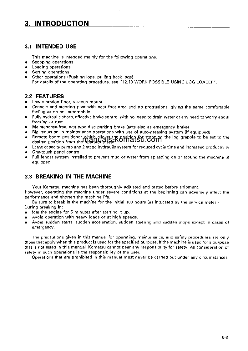 Protected: WA450-3(JPN)-LL S/N 53001-UP Operation manual (English)