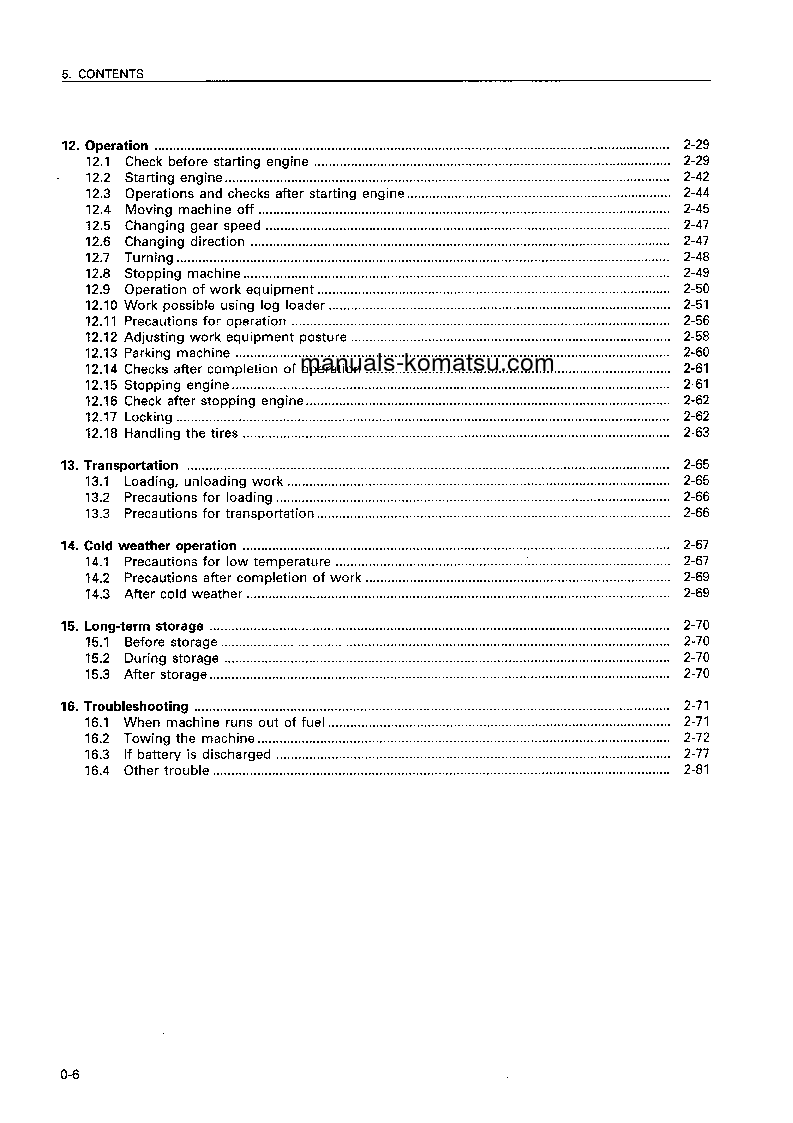 Protected: WA450-3(JPN)-LL S/N 53001-UP Operation manual (English)