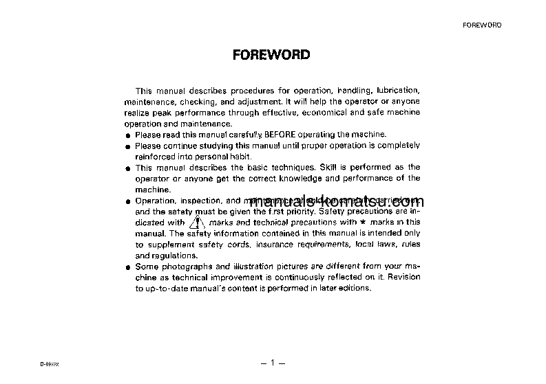Protected: D60F-8(JPN)-A S/N 45001-UP Operation manual (English)