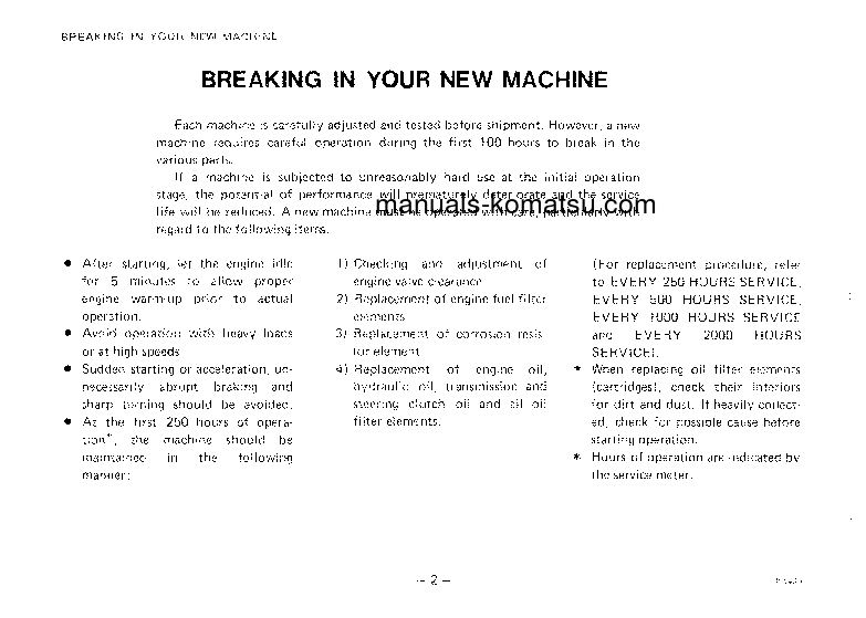 Protected: D85E-18(JPN) S/N 26001-UP Operation manual (English)