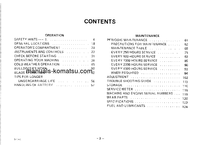 Protected: D85E-18(JPN) S/N 26001-UP Operation manual (English)