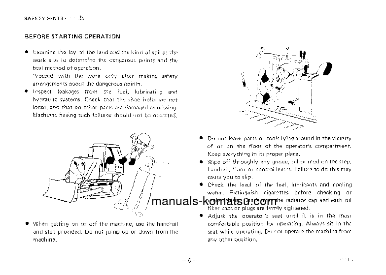 Protected: D85E-18(JPN) S/N 26001-UP Operation manual (English)
