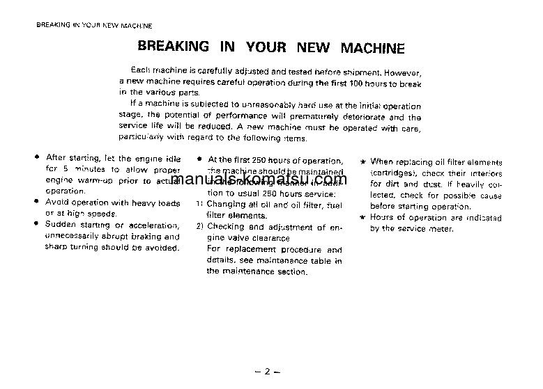 Protected: D85A-21(JPN)-B S/N 35063-UP Operation manual (English)