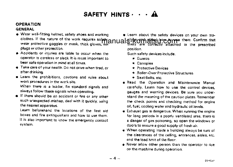Protected: D85A-21(JPN)-B S/N 35063-UP Operation manual (English)