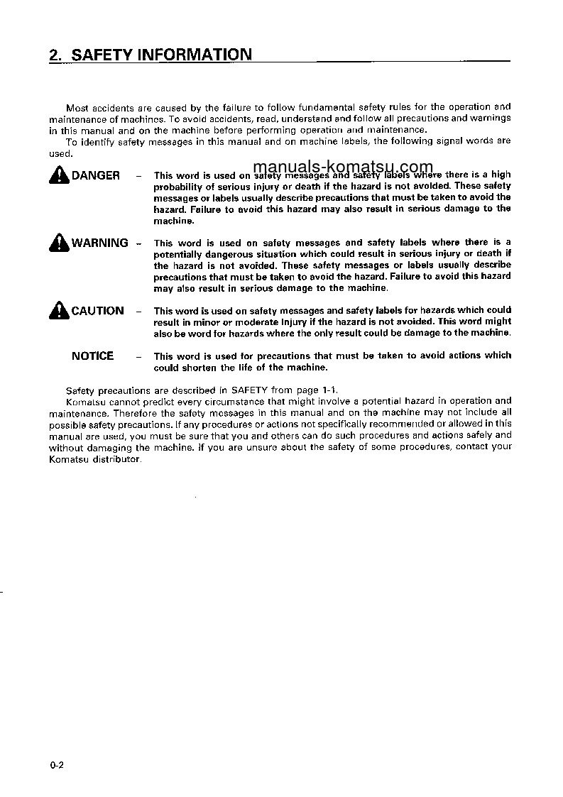 Protected: D41A-6(JPN) S/N 20501-UP Operation manual (English)