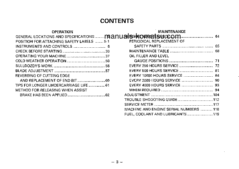 Protected: D155A-2(JPN) S/N 53135-UP Operation manual (English)