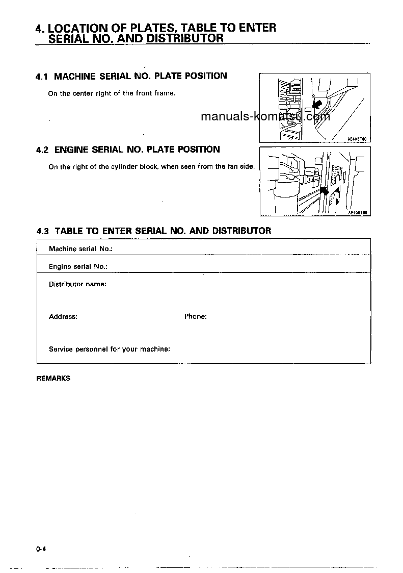 Protected: WA800-3(JPN) S/N 50001-UP Operation manual (English)