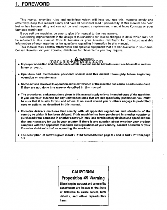 WA900-3(JPN) S/N 50001-50008 Operation manual (English)