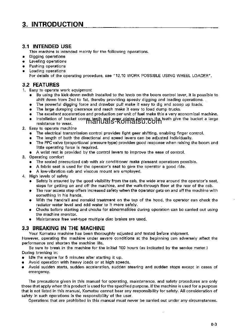 Protected: WA900-3(JPN) S/N 50001-50008 Operation manual (English)