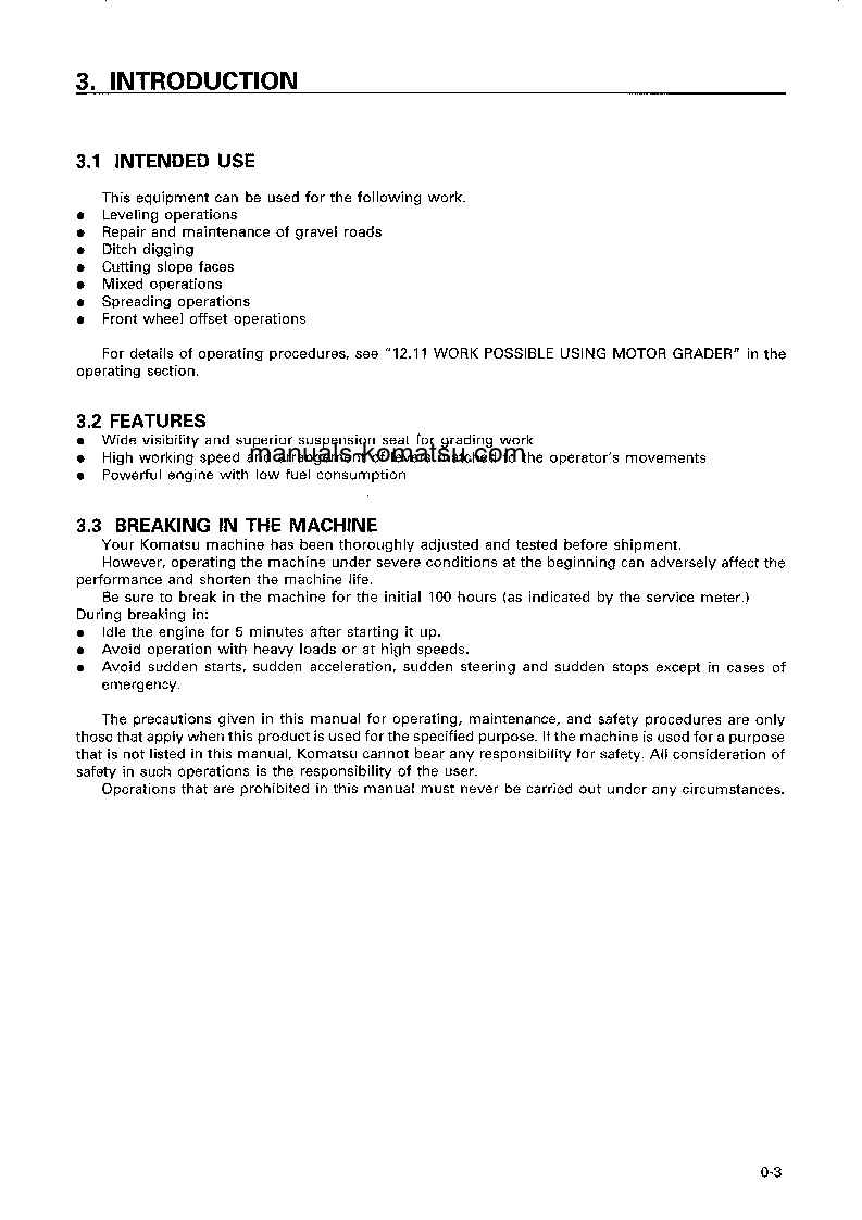 Protected: GD355A-1(JPN) S/N 5801-UP Operation manual (English)