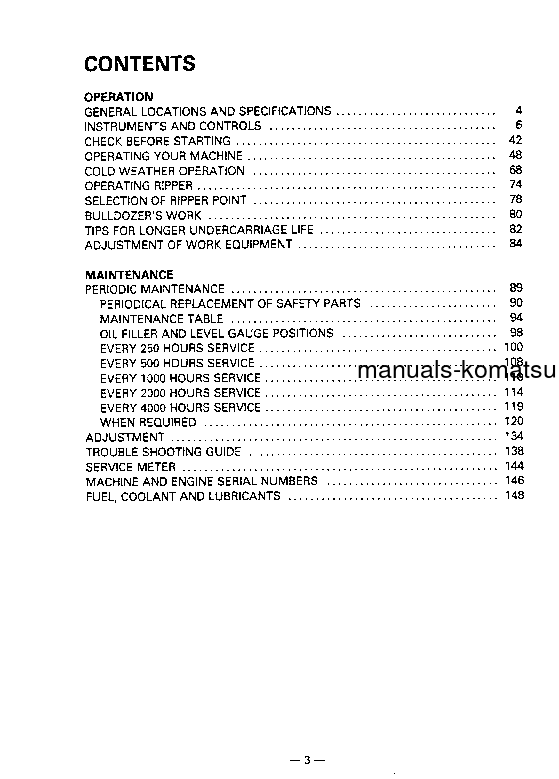 Protected: D375A-2(JPN) S/N 16001-16078 Operation manual (English)