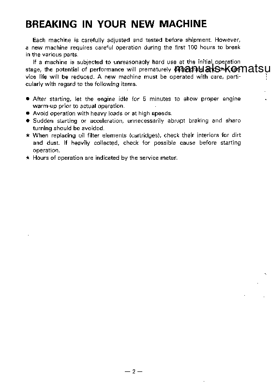 Protected: D375A-2(JPN) S/N 16079-16304 Operation manual (English)