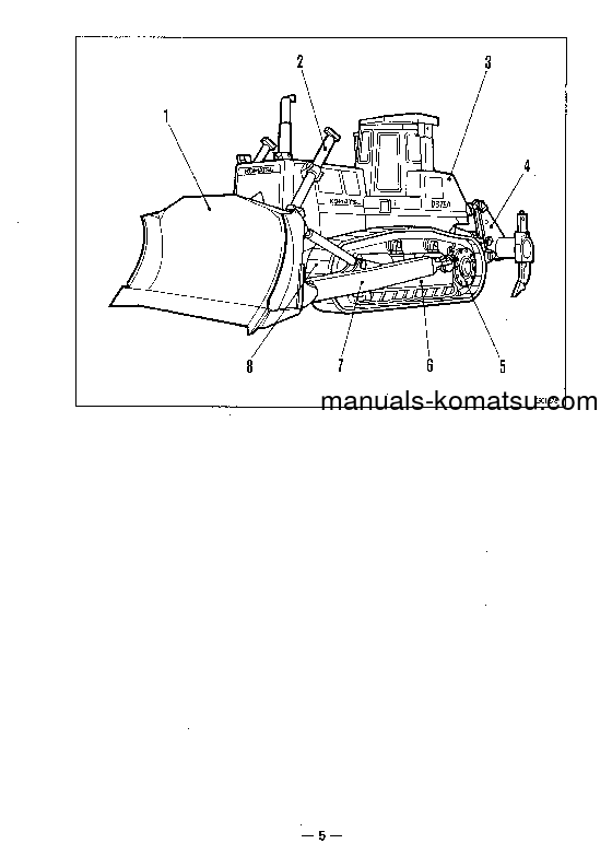 Protected: D375A-2(JPN) S/N 16079-16304 Operation manual (English)