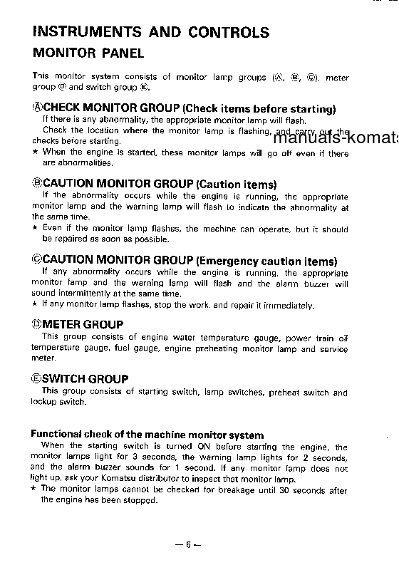Protected: D375A-2(JPN) S/N 16079-16304 Operation manual (English)