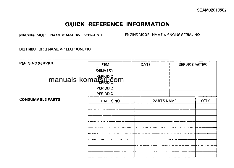 Protected: PC60U-5(JPN) S/N 4501-UP Operation manual (English)