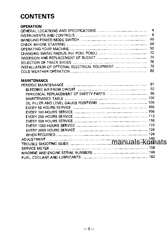 Protected: PC60-6(JPN) S/N 28001-34100 Operation manual (English)
