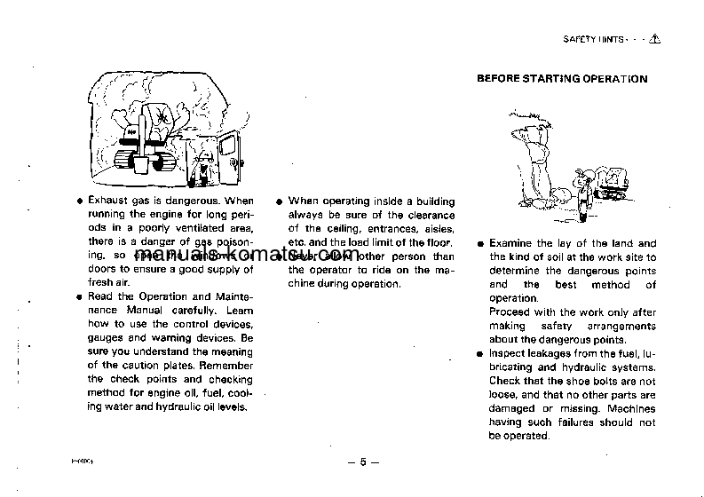 Protected: PC120-3(JPN)-FOR USA S/N 18001-21099 Operation manual (English)