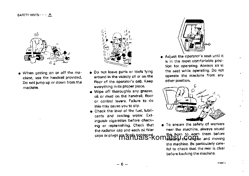 Protected: PC120-3(JPN)-FOR USA S/N 18001-21099 Operation manual (English)
