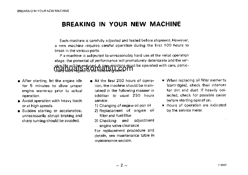 Protected: PC120-3(JPN) S/N 21100-UP Operation manual (English)