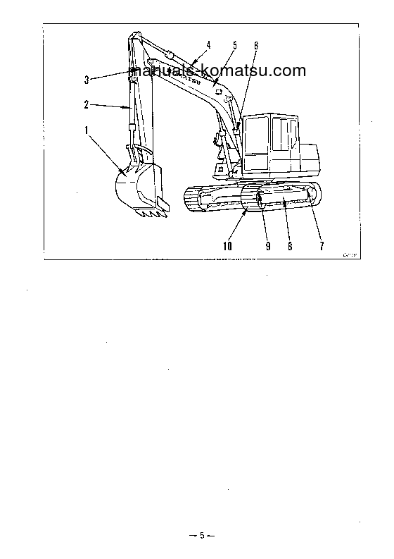 Protected: PC120-5(JPN) S/N A40001-UP Operation manual (English)