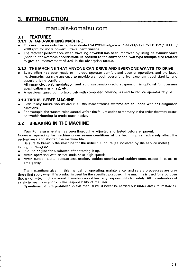 Protected: HD785-5(JPN) S/N 4015-4084 Operation manual (English)