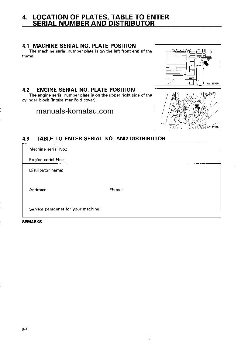 Protected: HD785-5(JPN) S/N 4015-4084 Operation manual (English)