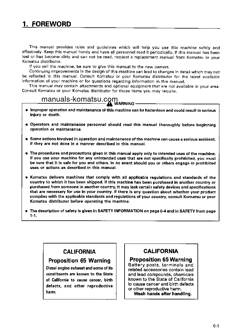 Protected: HD785-5(JPN) S/N 4085-UP Operation manual (English)