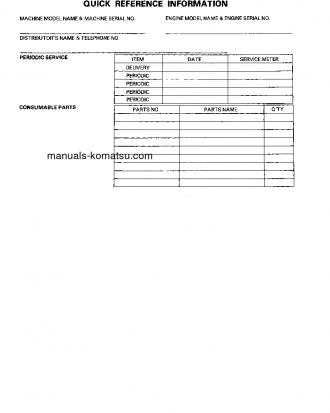 PC220-3(JPN) S/N 23303-UP Operation manual (English)