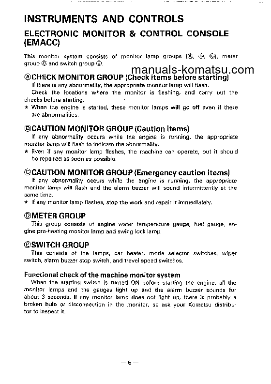 Protected: PC200LC-5(JPN)-MIGHTY S/N 58019-UP Operation manual (English)