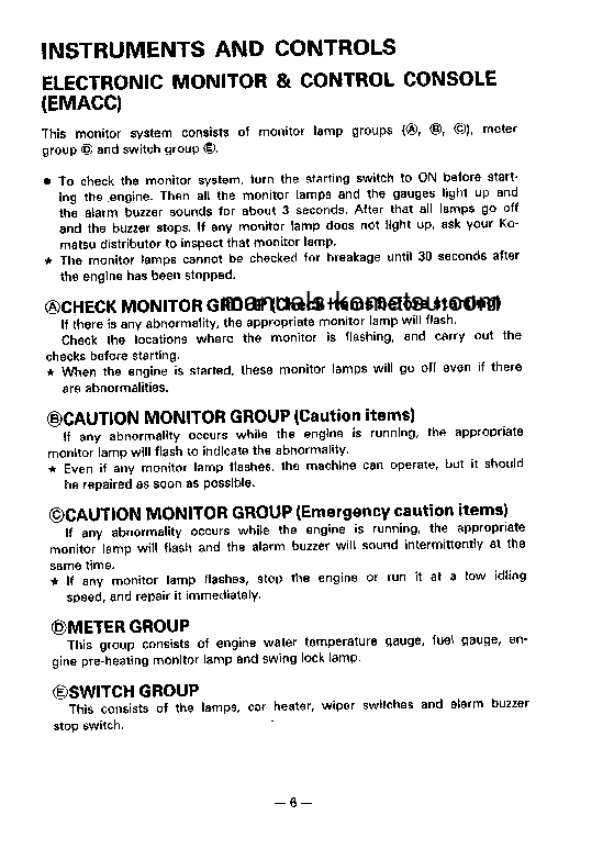 Protected: PC220-5(JPN)-CUSTOM S/N 36614-UP Operation manual (English)