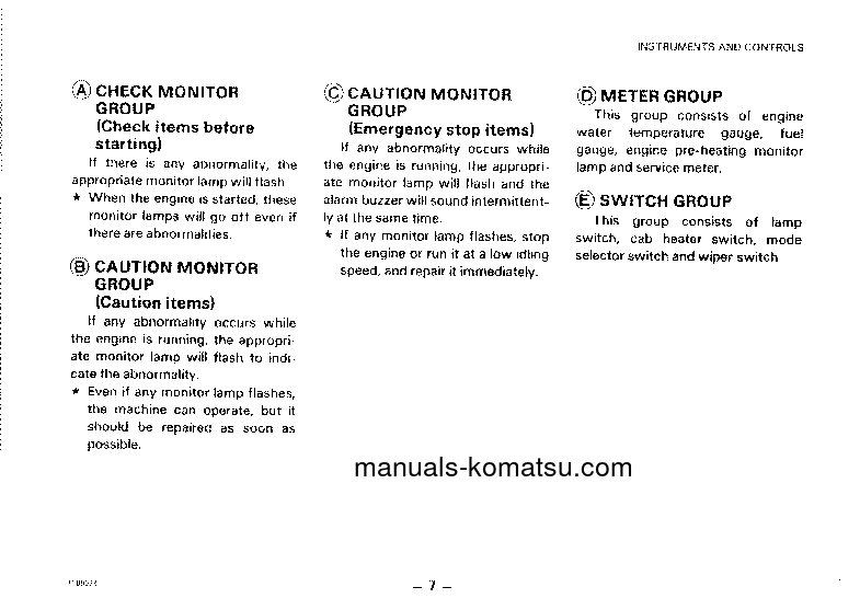 Protected: PF55L-1(JPN) S/N 10001-UP Operation manual (English)