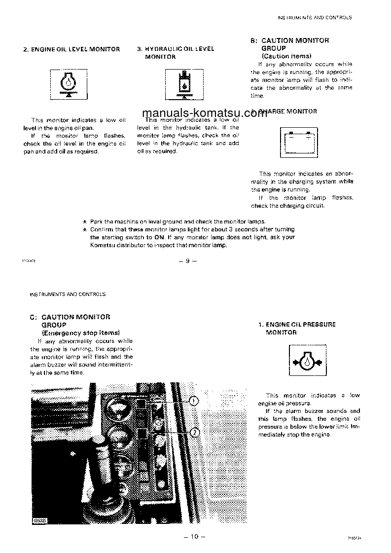 Protected: PC300-3(GBR) S/N K10001-UP Operation manual (English)