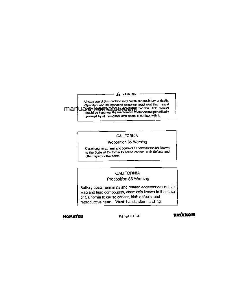 Protected: PC400-3(JPN) S/N 12272-UP Operation manual (English)