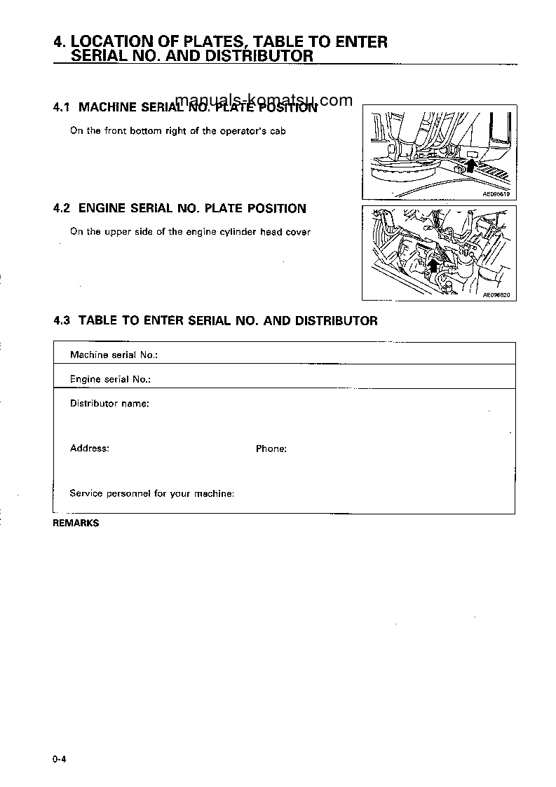Protected: PC400LC-5(JPN)-MIGHTY S/N 20603-UP Operation manual (English)