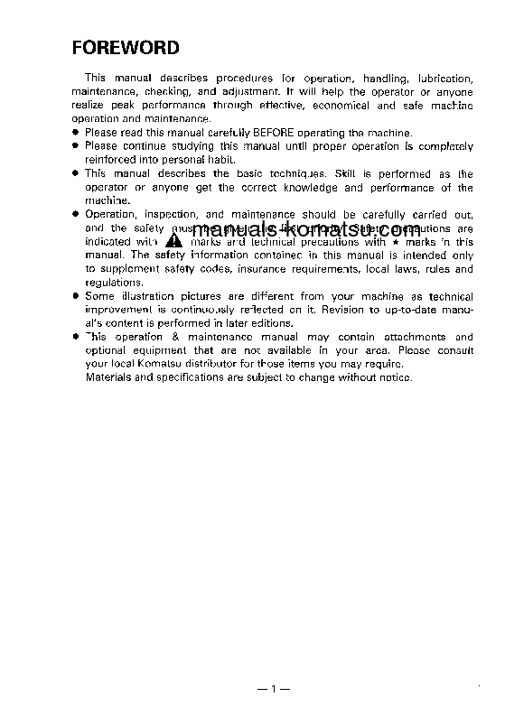 Protected: PC400LC-5(JPN)-CUSTOM S/N 20603-UP Operation manual (English)