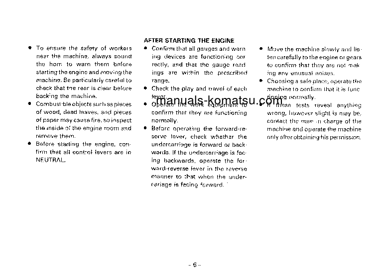 Protected: PW60-3(JPN) S/N 2001-UP Operation manual (English)