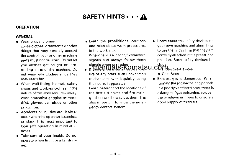 Protected: PW100-3(JPN) S/N 2492-UP Operation manual (English)