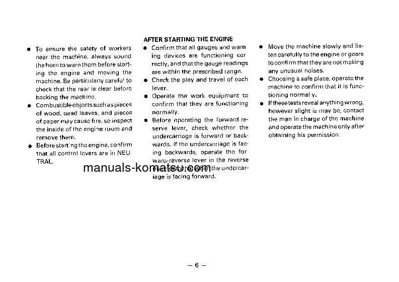 Protected: PW100-3(JPN) S/N 2492-UP Operation manual (English)