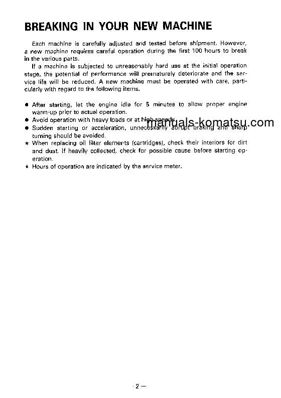 Protected: PC45-1(JPN) S/N 1001-UP Operation manual (English)