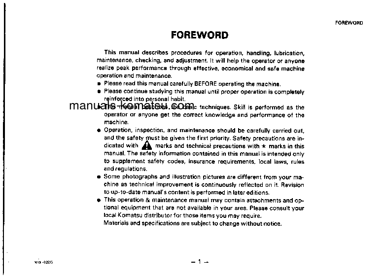 Protected: PC50UU-1(JPN) S/N 3401-UP Operation manual (English)