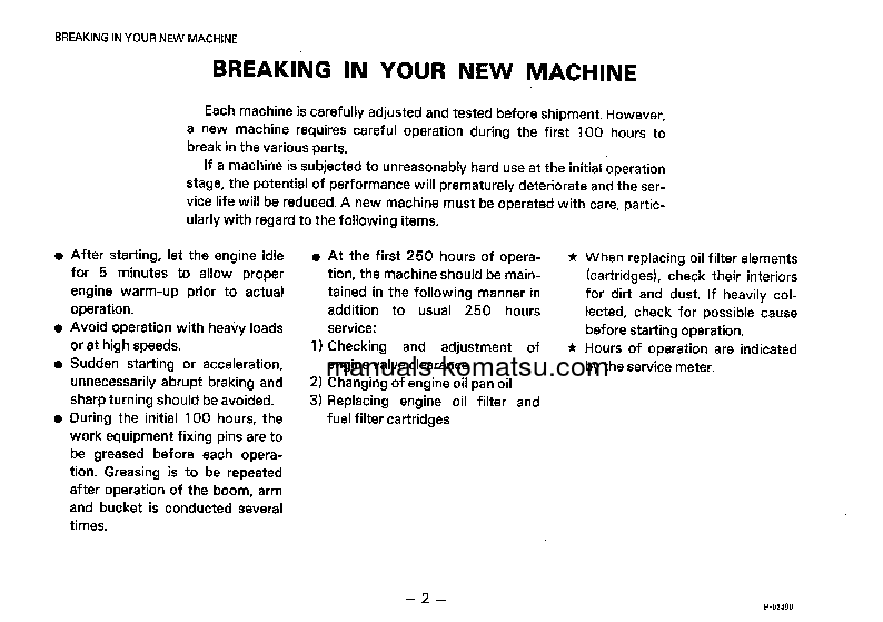 Protected: PC80LC-3(JPN) S/N 2001-UP Operation manual (English)