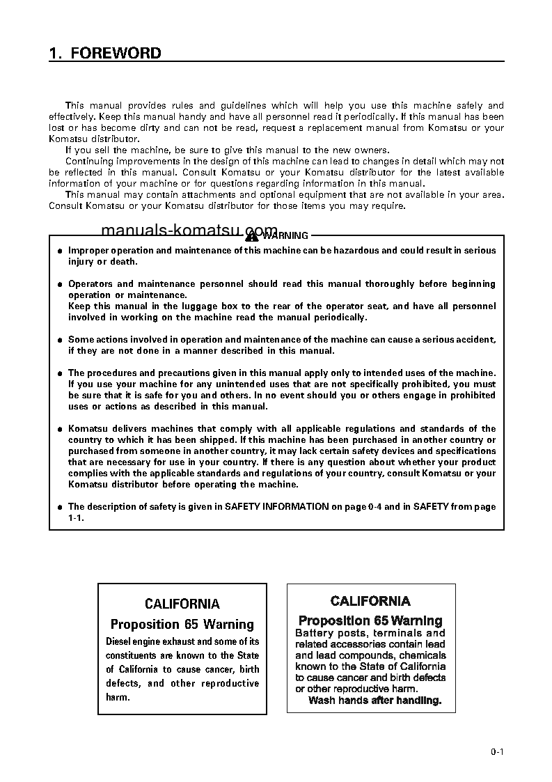 Protected: GD825A-2(JPN) S/N 12107-12115 Operation manual (English)